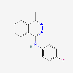 N-(4-fluorophenyl)-4-methyl-1-phthalazinamine