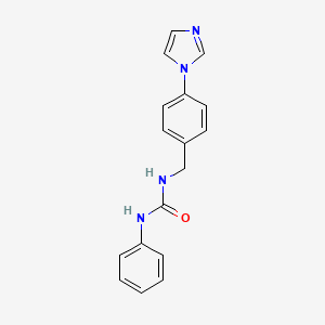 N-[4-(1H-imidazol-1-yl)benzyl]-N'-phenylurea