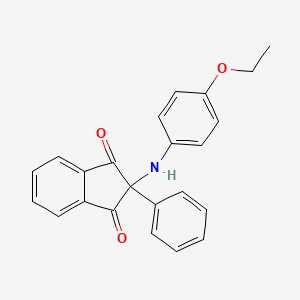 2-[(4-ethoxyphenyl)amino]-2-phenyl-1H-indene-1,3(2H)-dione