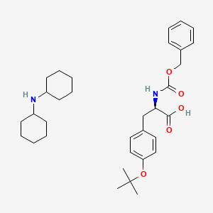molecular formula C33H48N2O5 B612845 z-d-Tyr(tbu)-oh.dcha CAS No. 198828-72-7