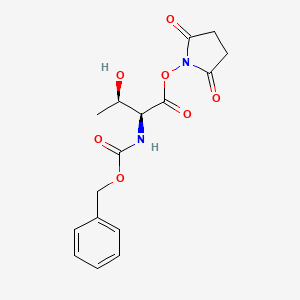 molecular formula C16H18N2O7 B612860 Z-L-Threonine N-hydroxysuccinimide ester CAS No. 76401-90-6