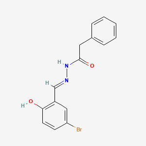 N'-(5-bromo-2-hydroxybenzylidene)-2-phenylacetohydrazide