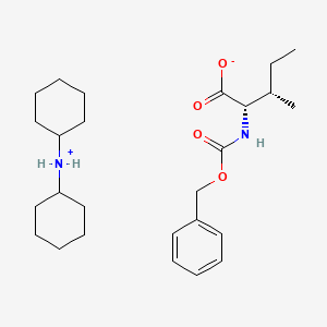 molecular formula C26H42N2O4 B612866 Cbz-L-Isoleucine dicyclohexylamine salt CAS No. 26699-00-3