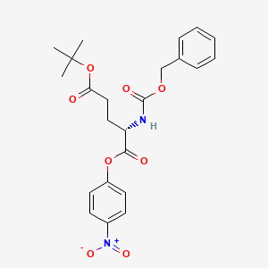 molecular formula C23H26N2O8 B612869 Z-Glu(otbu)-onp CAS No. 7670-08-8