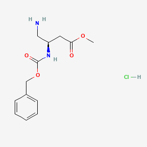 molecular formula C13H19ClN2O4 B612871 Z-Dbu-OMe.HCl (R) CAS No. 845909-53-7