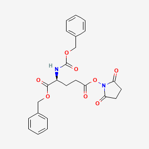 molecular formula C24H24N2O8 B612879 Z-Glu(osu)-obzl CAS No. 34897-67-1