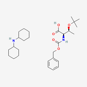 molecular formula C28H46N2O5 B612882 Z-D-Thr(tbu)-OH dcha CAS No. 201275-65-2