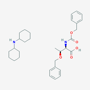 molecular formula C31H44N2O5 B612883 Z-D-Thr(Bzl)-OH.DCHA CAS No. 201276-12-2