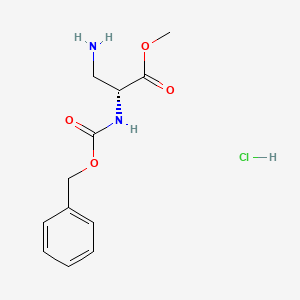 molecular formula C12H16N2O4*HCl B612895 Z-D-Dap-OMe.HCl CAS No. 96192-93-7