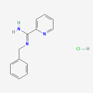 N-benzyl-2-pyridinecarboximidamide hydrochloride