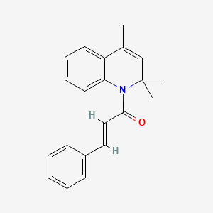 1-cinnamoyl-2,2,4-trimethyl-1,2-dihydroquinoline