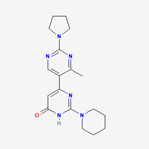 4'-methyl-2-(1-piperidinyl)-2'-(1-pyrrolidinyl)-4,5'-bipyrimidin-6(1H)-one