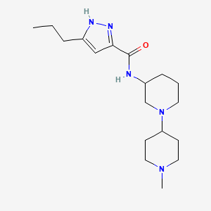 N-(1'-methyl-1,4'-bipiperidin-3-yl)-3-propyl-1H-pyrazole-5-carboxamide