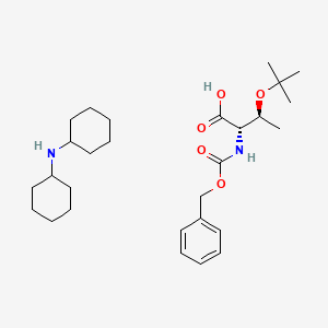 molecular formula C16H23NO5 · C12H23N B612921 Z-Allo-thr(tbu)-oh dcha CAS No. 198828-94-3