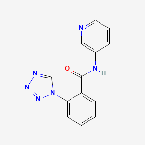 N-3-pyridinyl-2-(1H-tetrazol-1-yl)benzamide