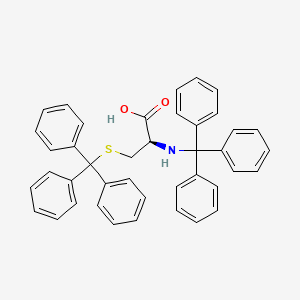 molecular formula C41H35NO2S B612930 (R)-2-(tritylamino)-3-(tritylthio)propanoic acid CAS No. 27686-50-6
