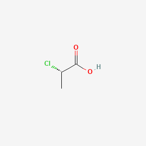 molecular formula C3H5ClO2 B612940 (S)-2-Chloropropionic acid CAS No. 29617-66-1