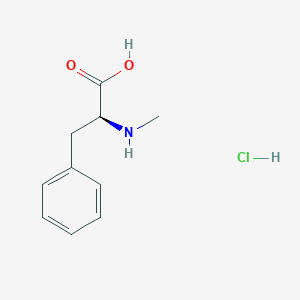  B612946 (S)-2-(Methylamino)-3-phenylpropanoic acid hydrochloride CAS No. 66866-67-9