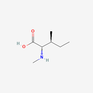  B612947 N-Methyl-L-isoleucine CAS No. 4125-98-8