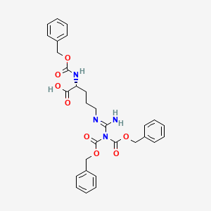 molecular formula C30H32N4O8 B612948 Z-D-Arg(Z) 2-OH CAS No. 1947-42-8