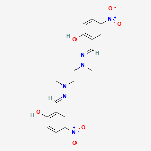 2-hydroxy-5-nitrobenzaldehyde 1,2-ethanediyl(methylhydrazone)