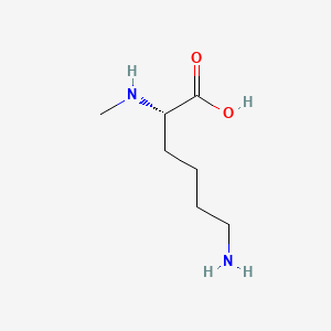 molecular formula C7H16N2O2 B612954 N(2)-甲基-L-赖氨酸 CAS No. 7431-89-2