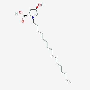 (2S,4R)-1-hexadecyl-4-hydroxypyrrolidine-2-carboxylic acid