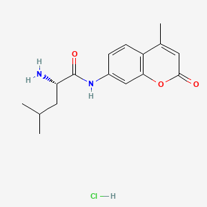 molecular formula C16H20N2O3*HCl B613042 L-亮氨酸-7-酰胺-4-甲基香豆素盐酸盐 CAS No. 62480-44-8