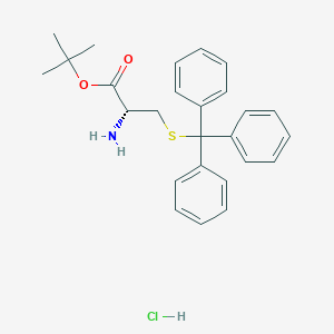 molecular formula C26H29NO2S*HCl B613048 H-Cys(Trt)-OtBu.HCl CAS No. 158009-03-1