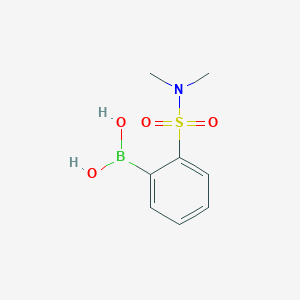molecular formula C8H12BNO4S B061305 2-(N,N-二甲基磺酰基)苯硼酸 CAS No. 178432-25-2