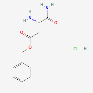 molecular formula C11H15ClN2O3 B613056 H-Asp(obzl)-NH2 hcl CAS No. 199118-68-8