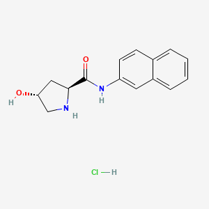 molecular formula C15H16N2O2 · HCl B613061 盐酸H-Hyp-贝塔 CAS No. 201994-57-2