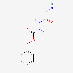 molecular formula C11H14INO B613068 Benzyl 2-(2-aminoacetyl)hydrazinecarboxylate CAS No. 46742-14-7