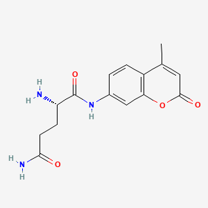 molecular formula C15H17N3O4 B613076 H-谷氨酰胺-amc HBr CAS No. 105888-45-7