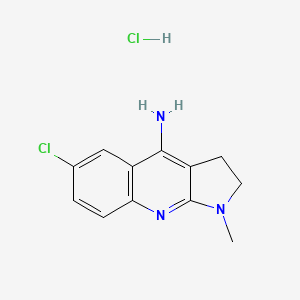 6-chloro-1-methyl-2,3-dihydro-1H-pyrrolo[2,3-b]quinolin-4-amine hydrochloride