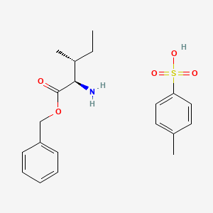 molecular formula C20H27NO5S B613106 D-Isoleucine benzyl ester p-toluenesulfonate CAS No. 80174-45-4