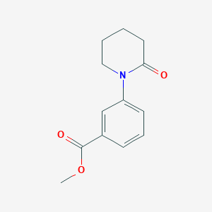 B061311 Methyl 3-(2-oxopiperidin-1-yl)benzoate CAS No. 168162-28-5