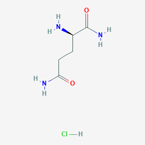 molecular formula C5H12ClN3O2 B613114 H-D-Gln-Nh2 HCl CAS No. 200624-59-5