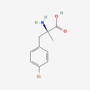 molecular formula C10H12BrNO2 B613152 (S)-alpha-Methyl-4-bromophenylalanine CAS No. 747397-27-9
