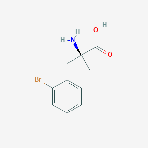 molecular formula C10H12BrNO2 B613154 (S)-2-氨基-3-(2-溴苯基)-2-甲基丙酸 CAS No. 1212180-27-2