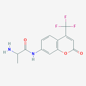 molecular formula C13H11F3N2O3 B613166 H-丙氨酰-afc 三氟乙酸盐 CAS No. 126910-31-4