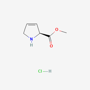 B613171 3,4-Dehydro-L-proline methyl ester hydrochloride CAS No. 186145-08-4