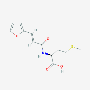 B613177 (S)-2-(3-(Furan-2-yl)acrylamido)-4-(methylthio)butanoic acid CAS No. 261179-09-3
