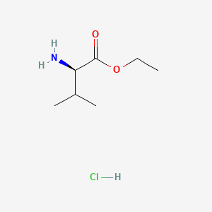 molecular formula C7H16ClNO2 B613183 D-缬氨酸乙酯盐酸盐 CAS No. 73913-64-1