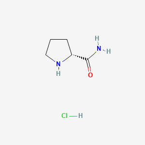 molecular formula C5H11ClN2O B613189 (R)-吡咯烷-2-甲酰胺盐酸盐 CAS No. 50894-62-7