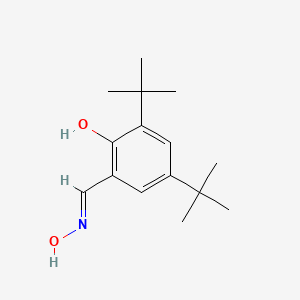 molecular formula C15H23NO2 B6132310 3,5-二叔丁基-2-羟基苯甲醛肟 CAS No. 72357-43-8