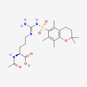 molecular formula C22H34N4O6S B613255 AC-精氨酸(pmc)-OH CAS No. 163277-77-8