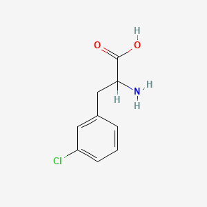  B613271 2-Amino-3-(3-chlorophenyl)propanoic acid CAS No. 14091-12-4
