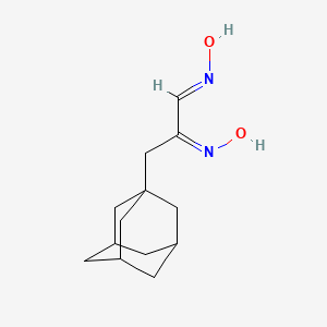 molecular formula C13H20N2O2 B6132754 3-(1-adamantyl)-2-(hydroxyimino)propanal oxime 
