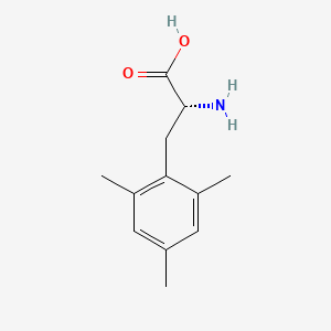 molecular formula C12H17NO2 B613278 2,4,6-三甲基-D-苯丙氨酸 CAS No. 146277-48-7